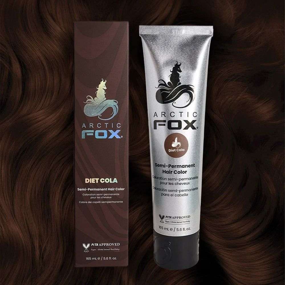 Arctic Fox - Diet Cola HaarfÃ¤rbemittel Semipermanenter Haarfarbstoff - Braun